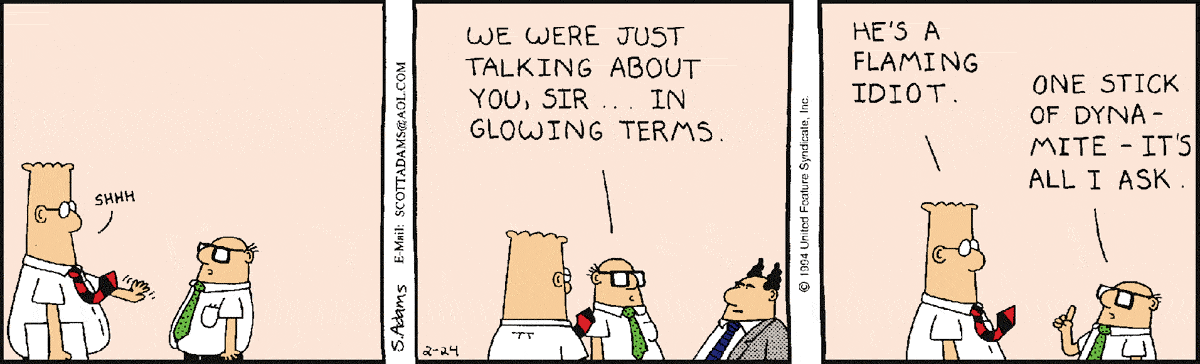 Dilbert Cartoon